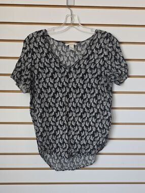 Leaf Patterened Blouse H&M 0